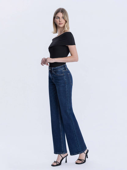High Rise dark Vintage Flare Jeans